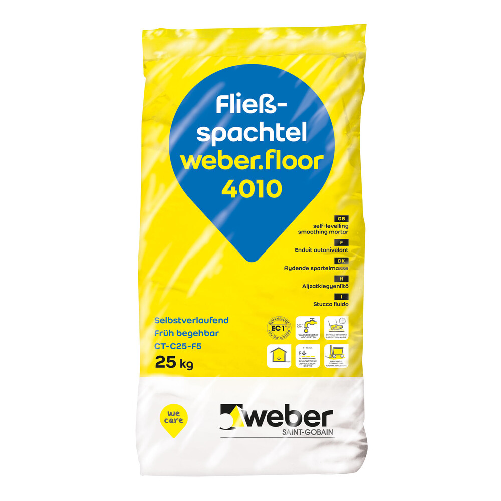 weber.floor 4010 Verpackungen weber.floor 4010